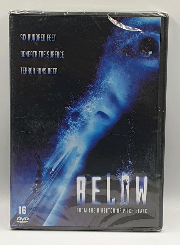 Te koop: Below DVD - Nieuw in verpakking, Cd's en Dvd's, Vanaf 16 jaar, Ophalen of Verzenden, Nieuw in verpakking, Actiethriller