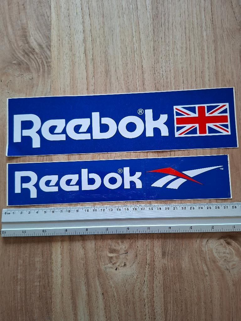 2 Stickers Reebok, Ophalen of Verzenden, Zo goed als nieuw, Merk