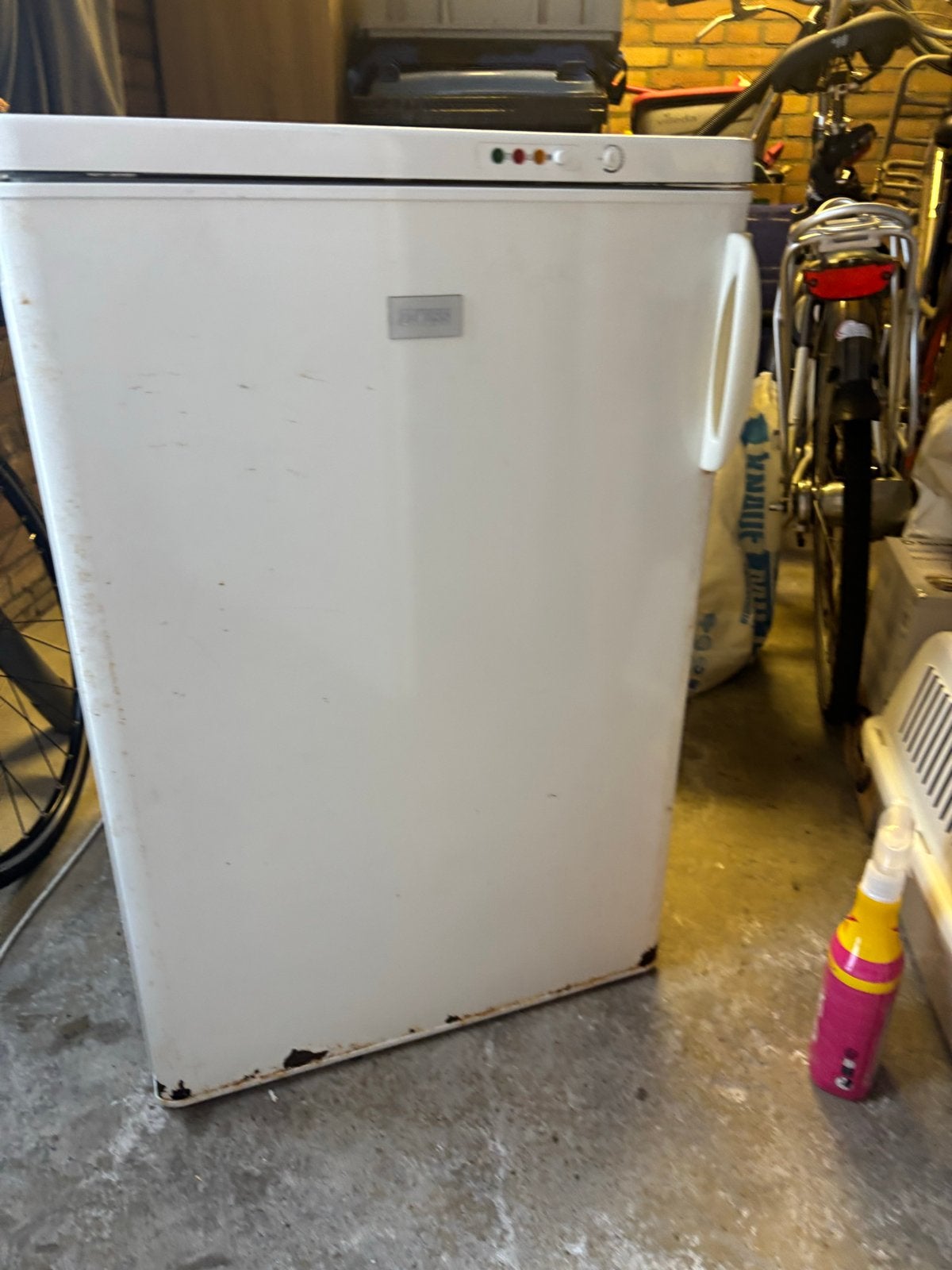 Zanussi vriezer - Compact en functioneel, Gebruikt, Minder dan 60 cm, Vrijstaand, Ophalen