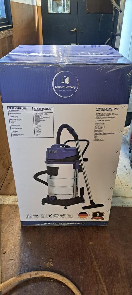 nieuwe profesionele nat droog stofzuiger, Doe-het-zelf en Verbouw, Reinigingsmachines, Ophalen, Nieuw, Waterstofzuiger