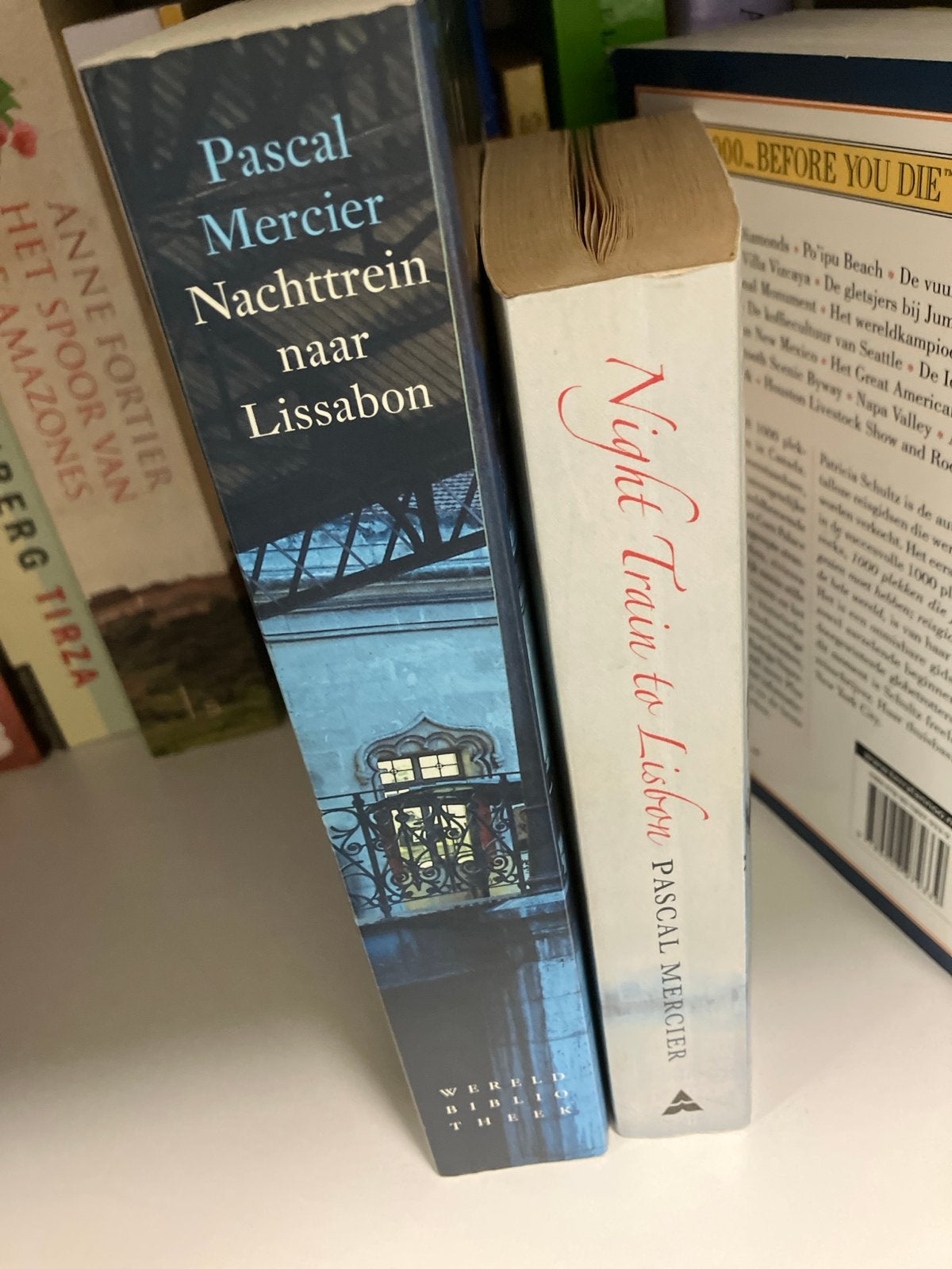 Nachttrein naar Lissabon - Pascal Mercier (Wereld Bibliothee, Boeken, Ophalen of Verzenden, Gelezen, Nederland