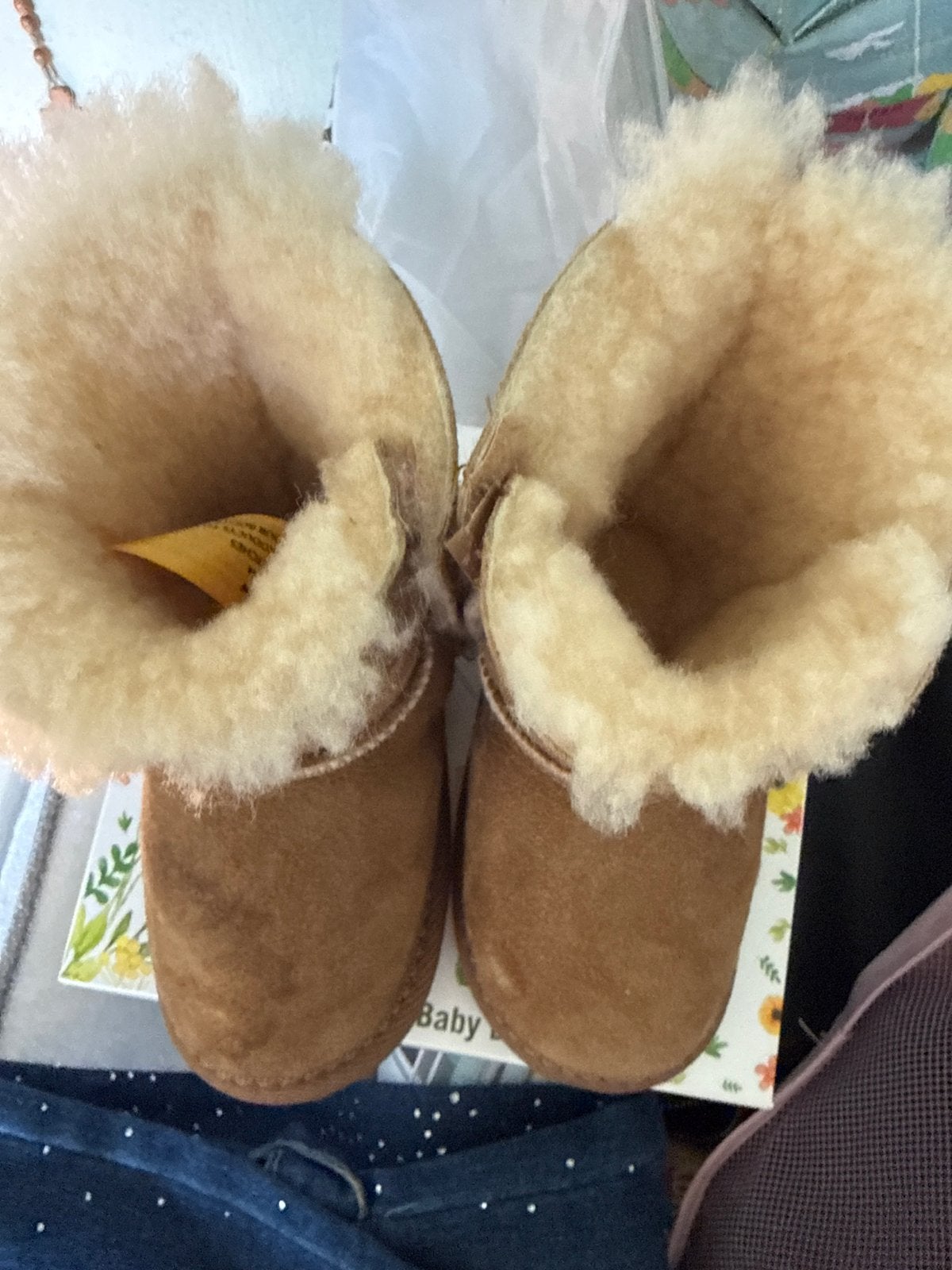 UGG Baby Booties - Maat XL, Ophalen, Zo goed als nieuw, Jongetje of Meisje, Laarsjes