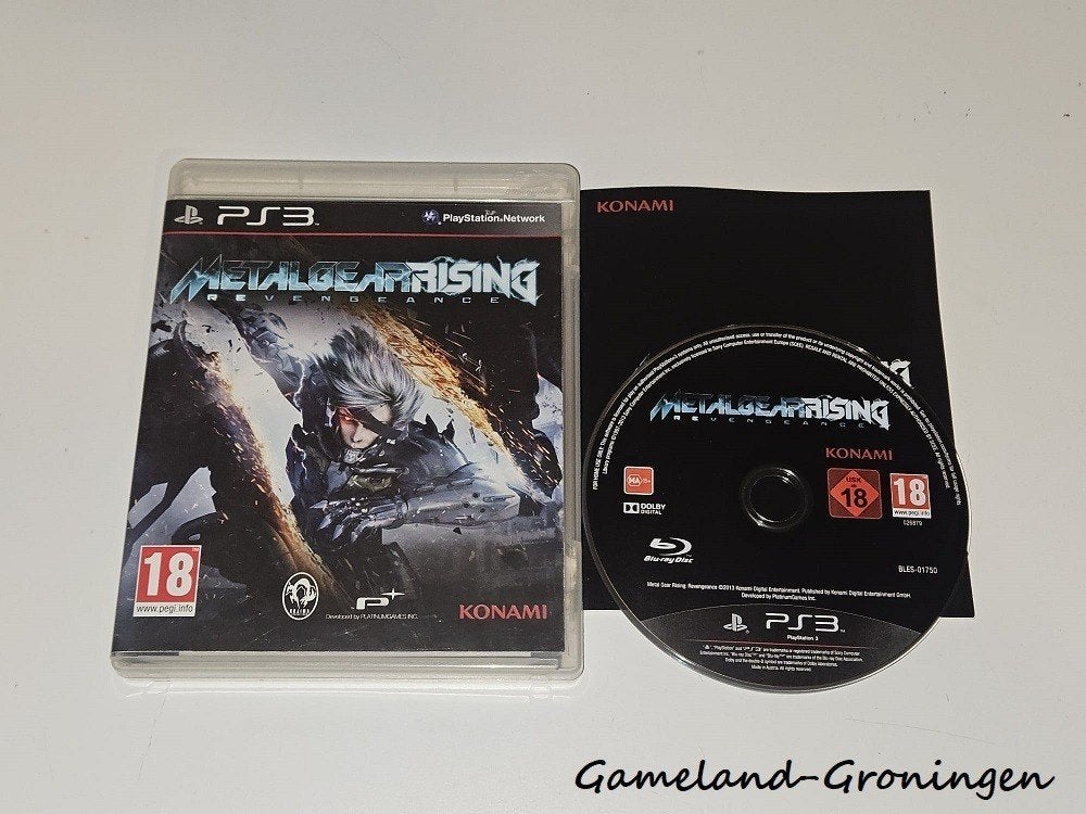 Metal Gear Rising Revengeance (PS3), Avontuur en Actie, Gebruikt, Vanaf 18 jaar, -