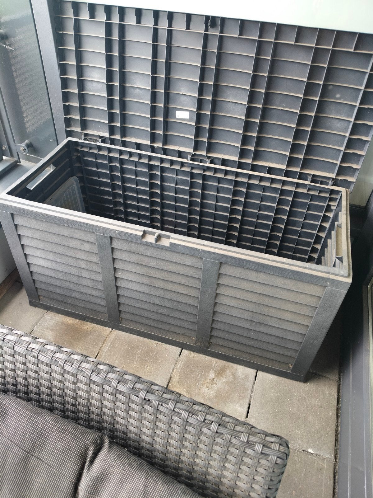 Grote kunststof opbergbox voor buiten, Ophalen of Verzenden, Gebruikt, Kunststof, Overige typen