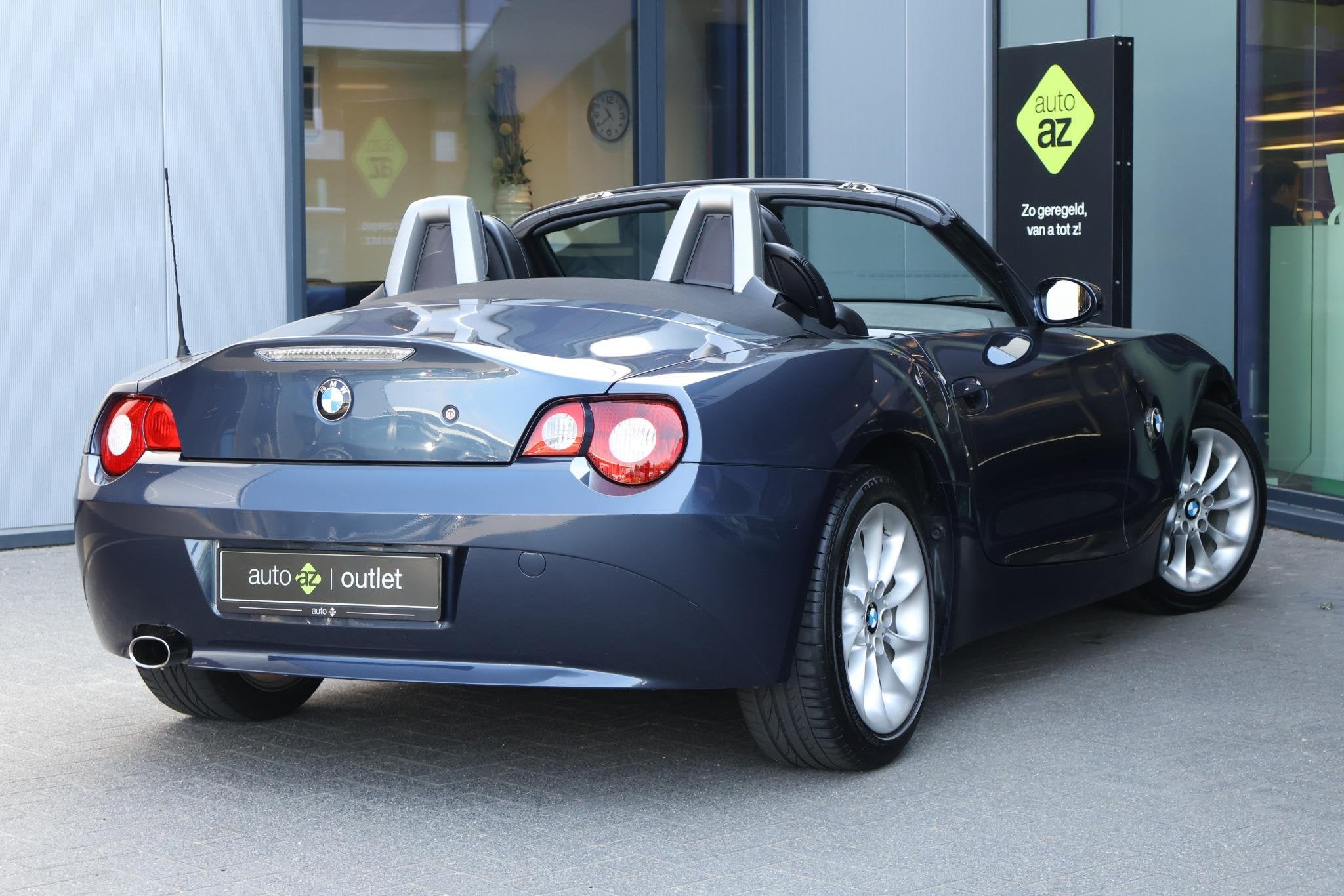BMW Z4 Roadster 2.0i / Leder/ Stoelverw., Auto's, BMW, 13 km/l, Zwart, 4 cilinders, Blauw