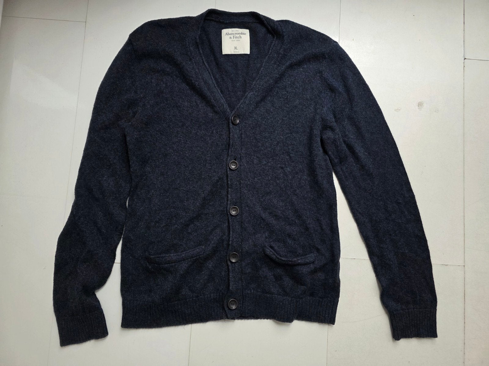 Abercrombie & Fitch vest maat xl, Blauw, Maat 56/58 (XL), Ophalen of Verzenden, Abercrombie & Fitch