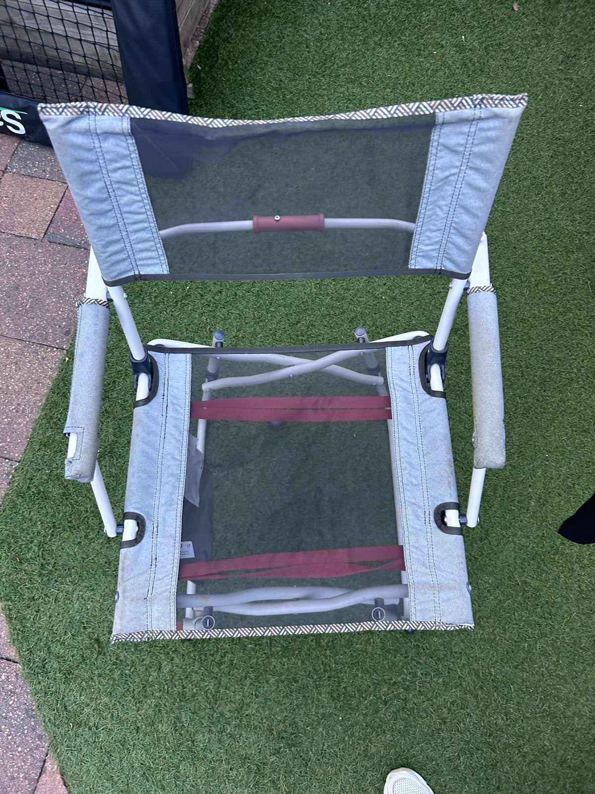 4 Decathlon campingstoeltjes - Gebruikt, nog helemaal goed, Ophalen, Gebruikt