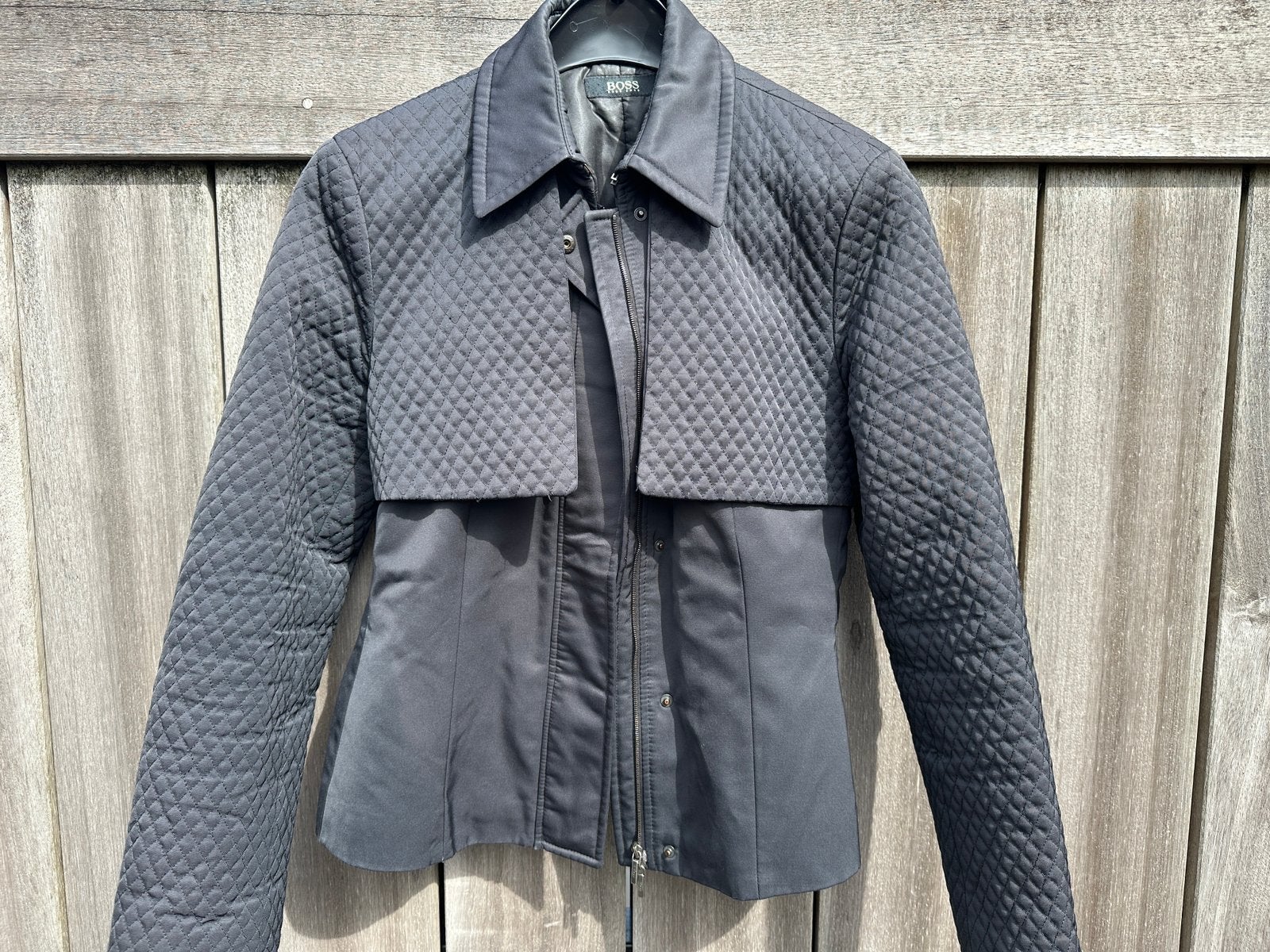 Zeer mooie jas blauw M Hugo Boss, Verzenden, Zo goed als nieuw, Blauw