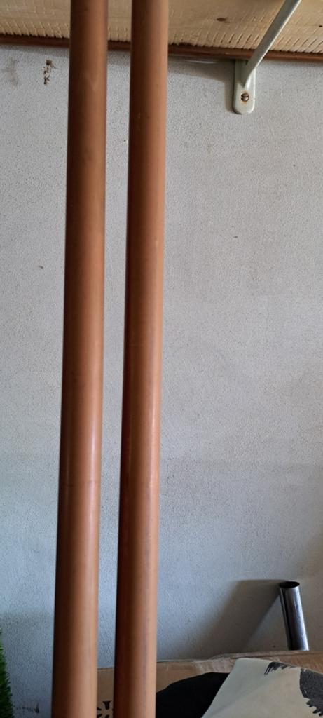Koperen buis 28mm - 2 lengtes (2.20m en 2.30m), Ophalen, Overige materialen, 6 meter of meer, Overige typen