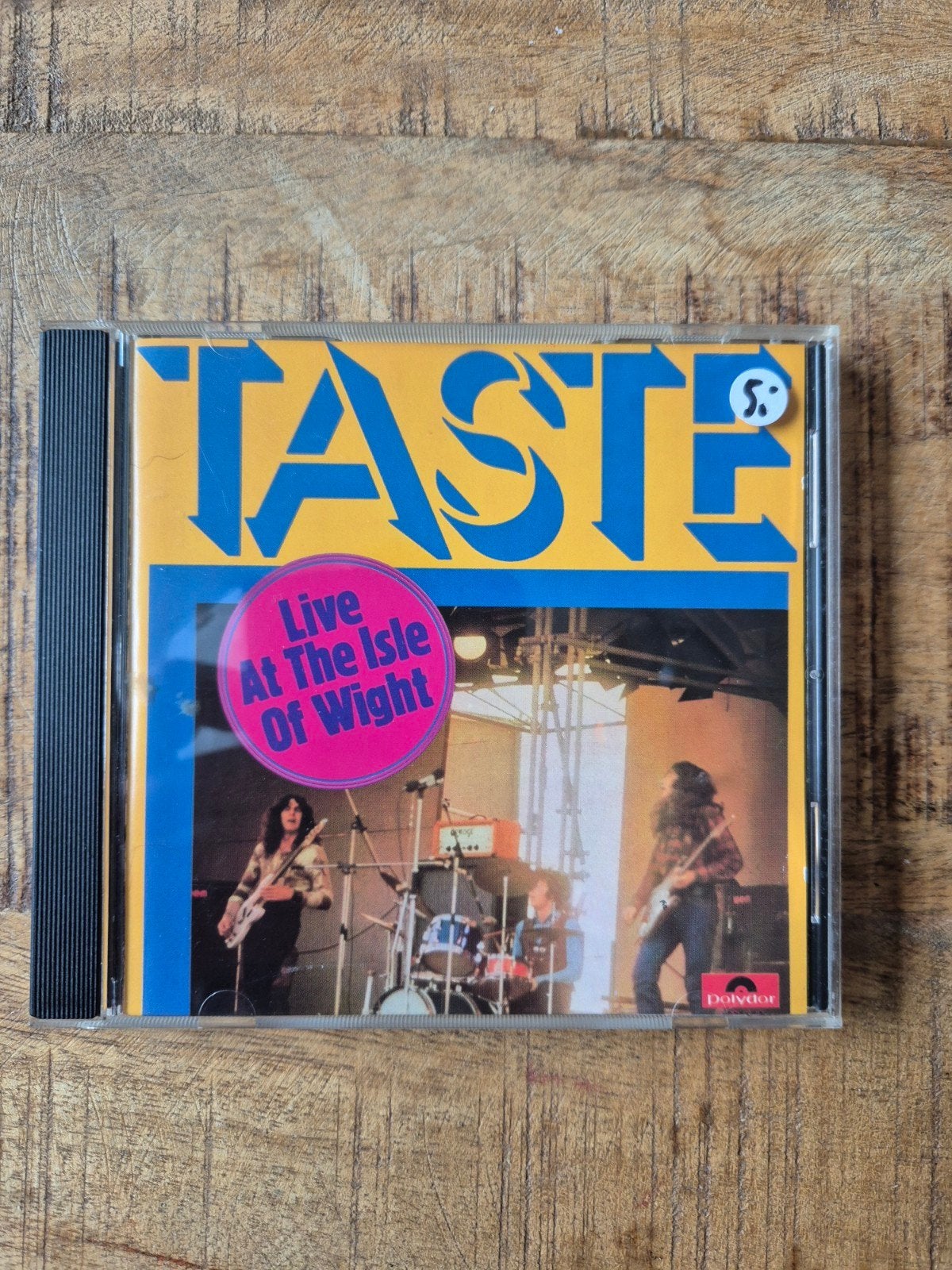 Taste - Live At The Isle Of Wight CD (Classic Rock), Ophalen of Verzenden, Gebruikt, Classic Rock, Live-album