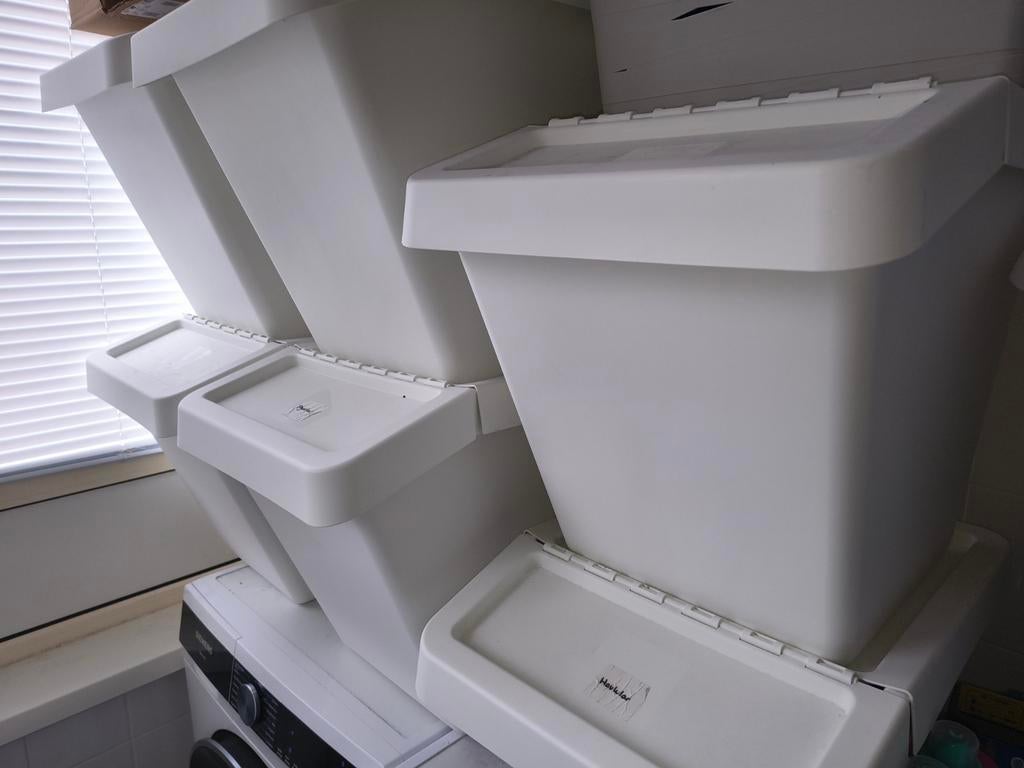 IKEA Sortera Afvalscheiders/prullenbakken/wasmanden, Ophalen, Kunststof, Gebruikt, 20 tot 30 liter