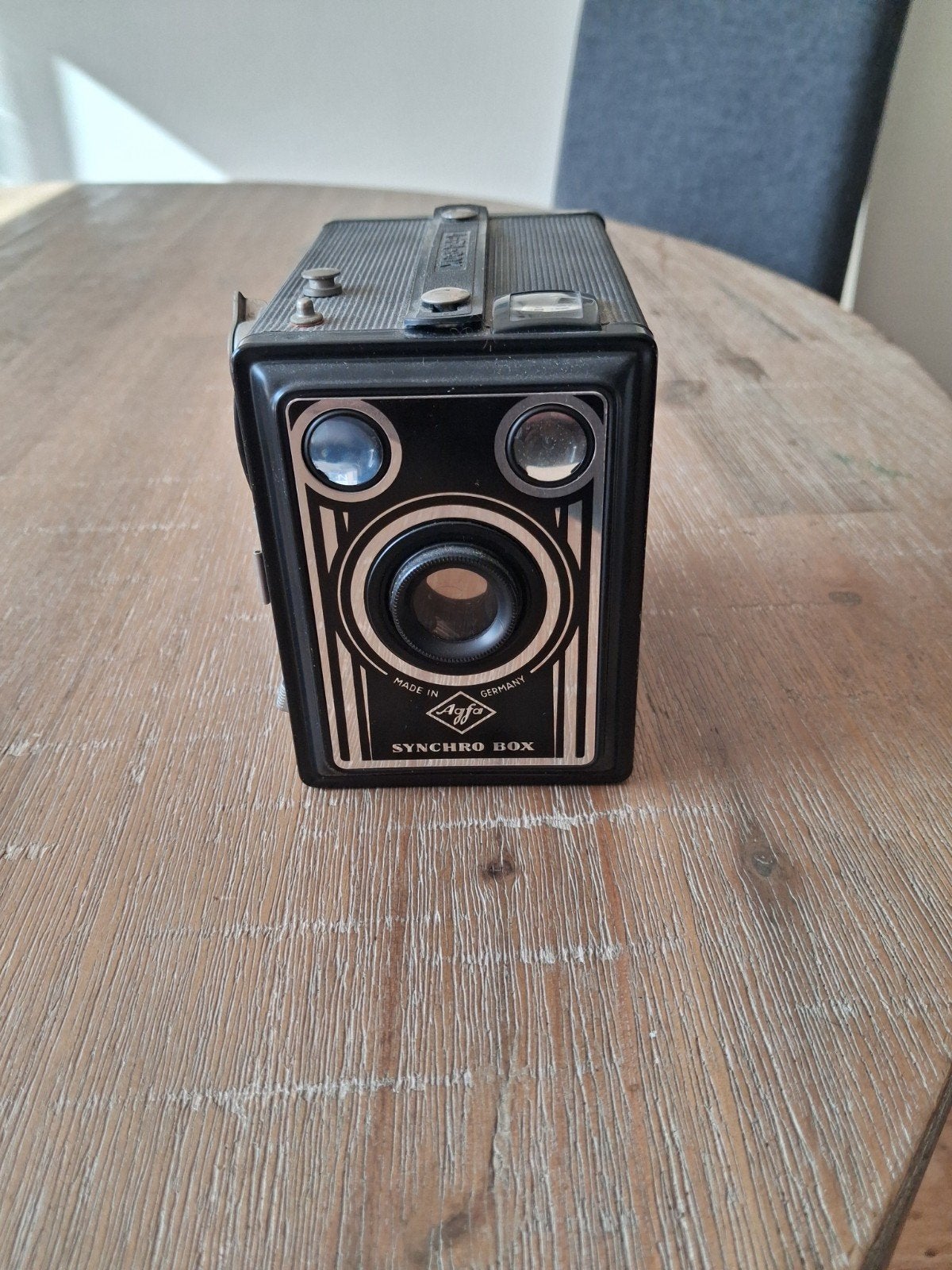 Vintage Agfa Synchro Box camera - Made in Germany, Ophalen, Gebruikt, Compact, Overige Merken