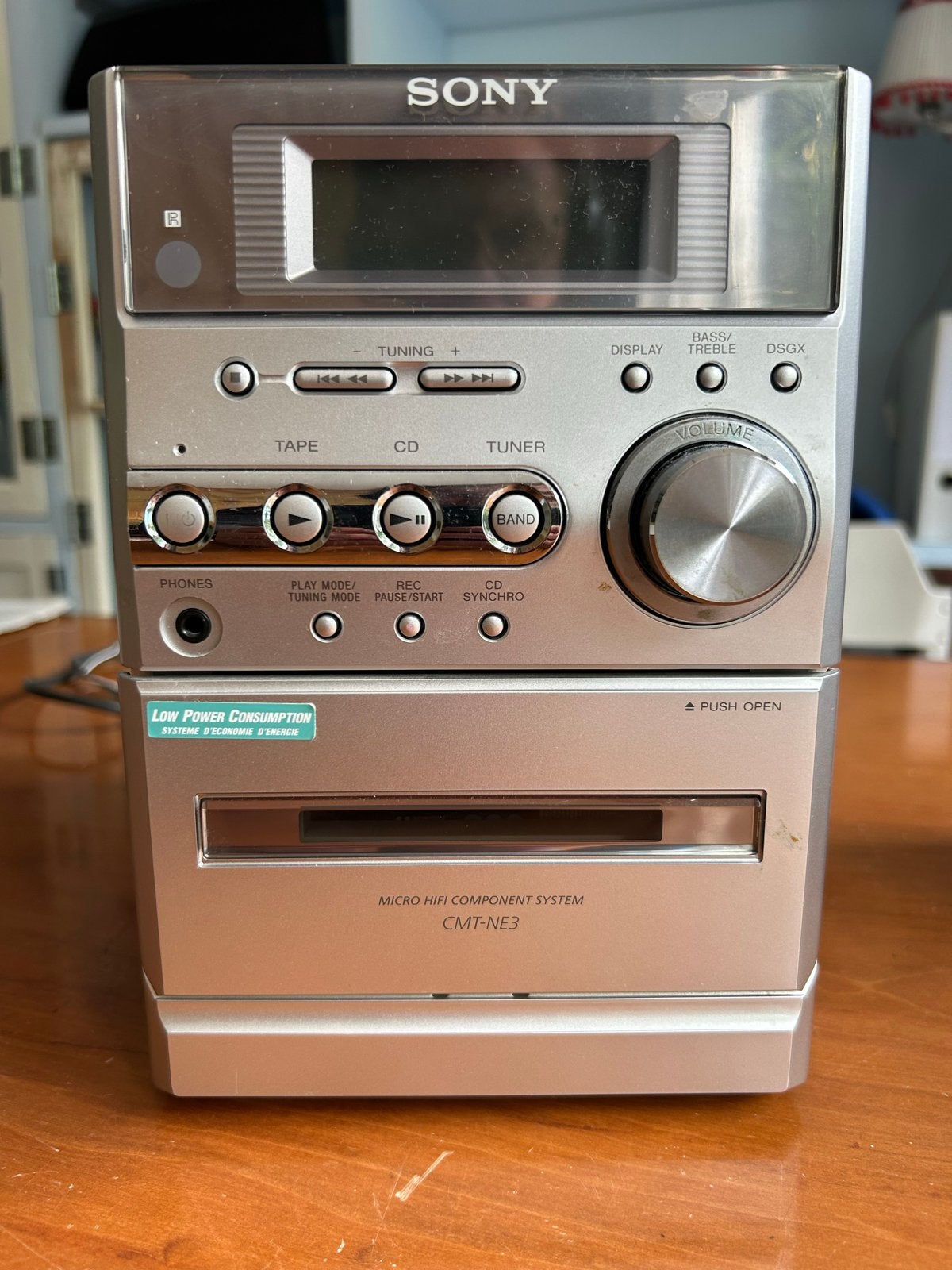 Sony CMT-NE3 Micro Hifi Component Systeem met CD/Cassette/Tu, Gebruikt, Cassettedeck, Ophalen of Verzenden, Microset