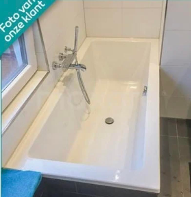 Nieuw ligbad wit, 170x75, Ophalen, Nieuw, Met bad
