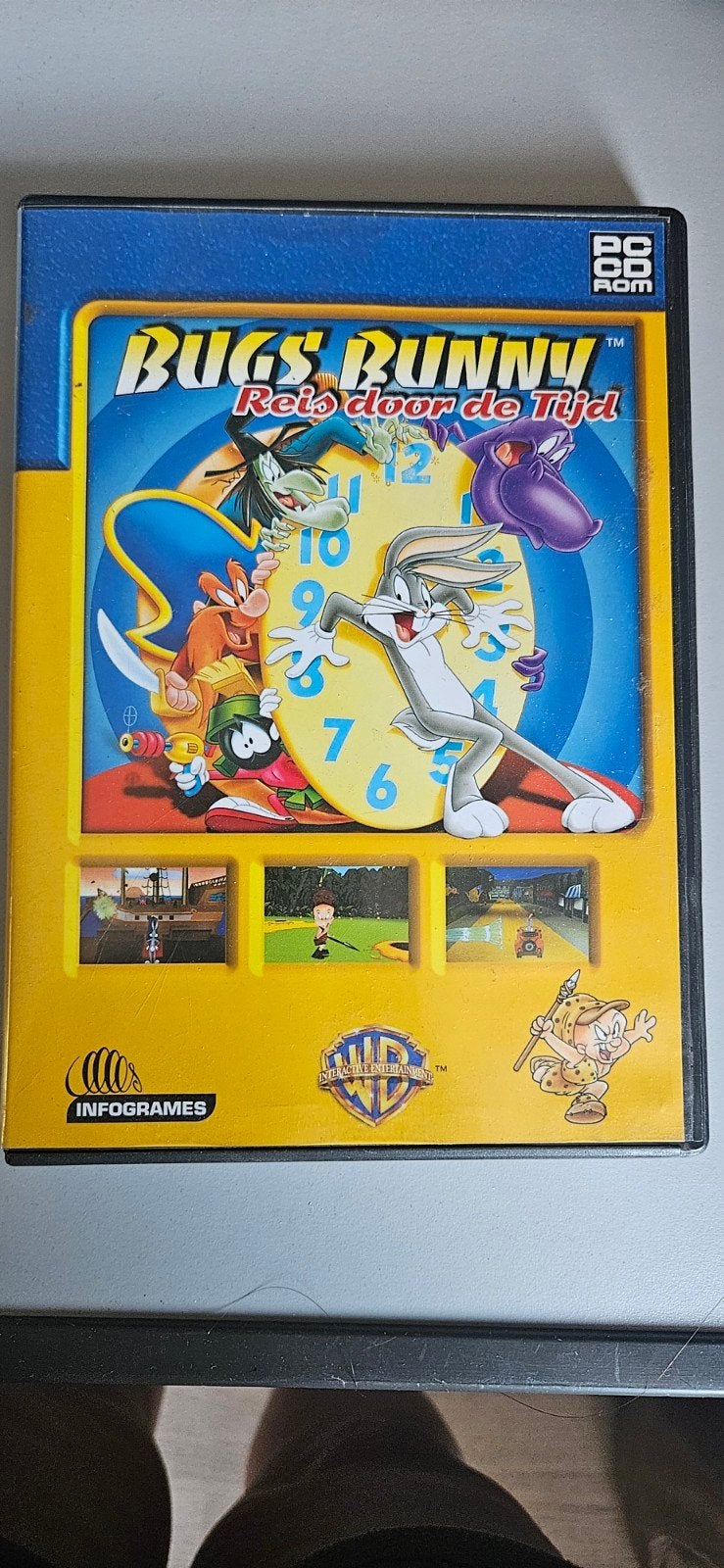Bugs Bunny: Reis door de Tijd PC CD-ROM, Spelcomputers en Games, Ophalen of Verzenden