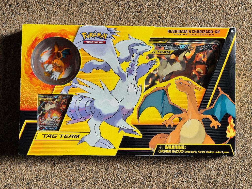POKEMON TCG: RESHIRAM & CHARIZARD-GX figure collection, Ophalen of Verzenden, Zo goed als nieuw, Overige typen
