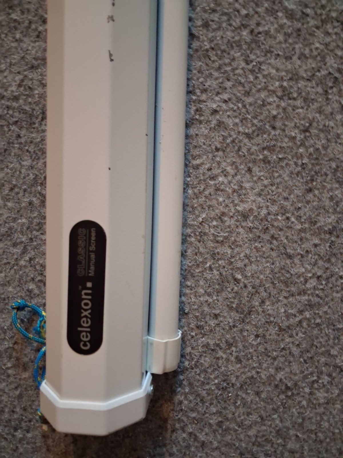 Celexon Classic Handmatig Projectiescherm, Ophalen, Handmatig, Zo goed als nieuw