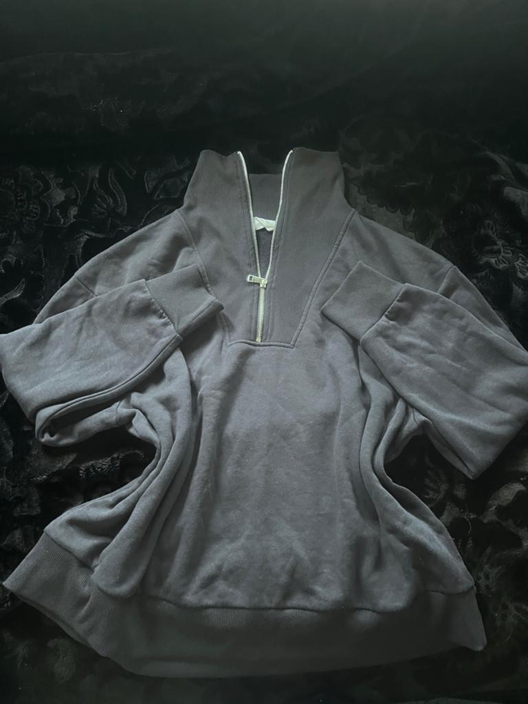 Primark trui donkerblauw met rits, XL-XXL, Kleding | Dames, Ophalen, Zo goed als nieuw