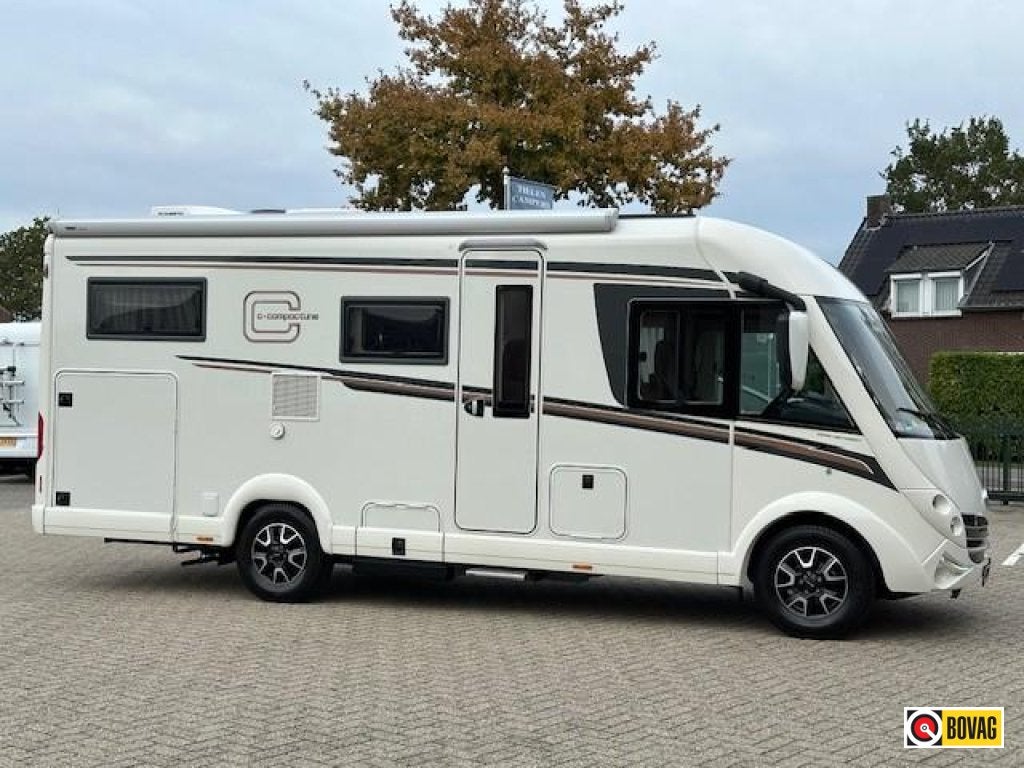 Carthago C-Compactline I 143, Automaat!, Caravans en Kamperen, Campers, Automaat, Ringverwarming, Fiat, 6 tot 7 meter
