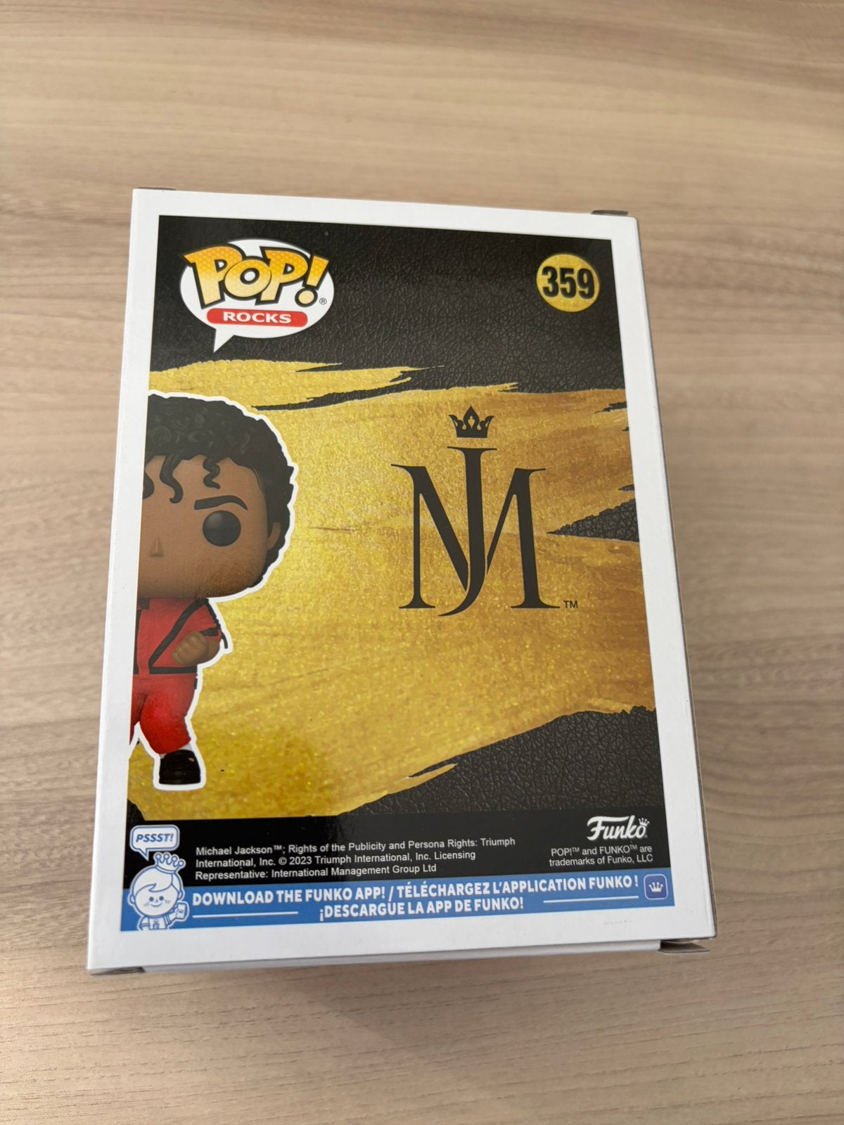 Funko Pop! Rocks Michael Jackson Thriller #359, Verzamelen, Funko Europe, Ophalen of Verzenden, Zo goed als nieuw, 4th floor, 1 Queen Caroline St, London W6 9YN, Verenigd Koninkrijk