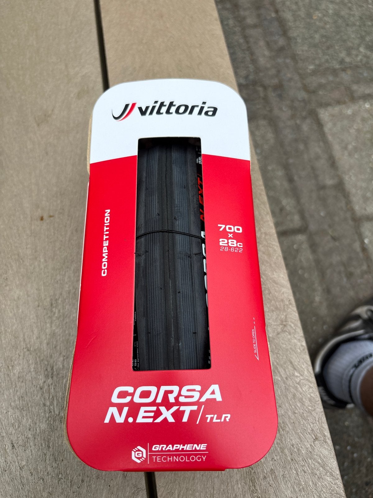 Vittoria Corsa N.EXT TLR Graphene Racefiets Band 700x28c, Band, Nieuw, Ophalen of Verzenden, Rubber