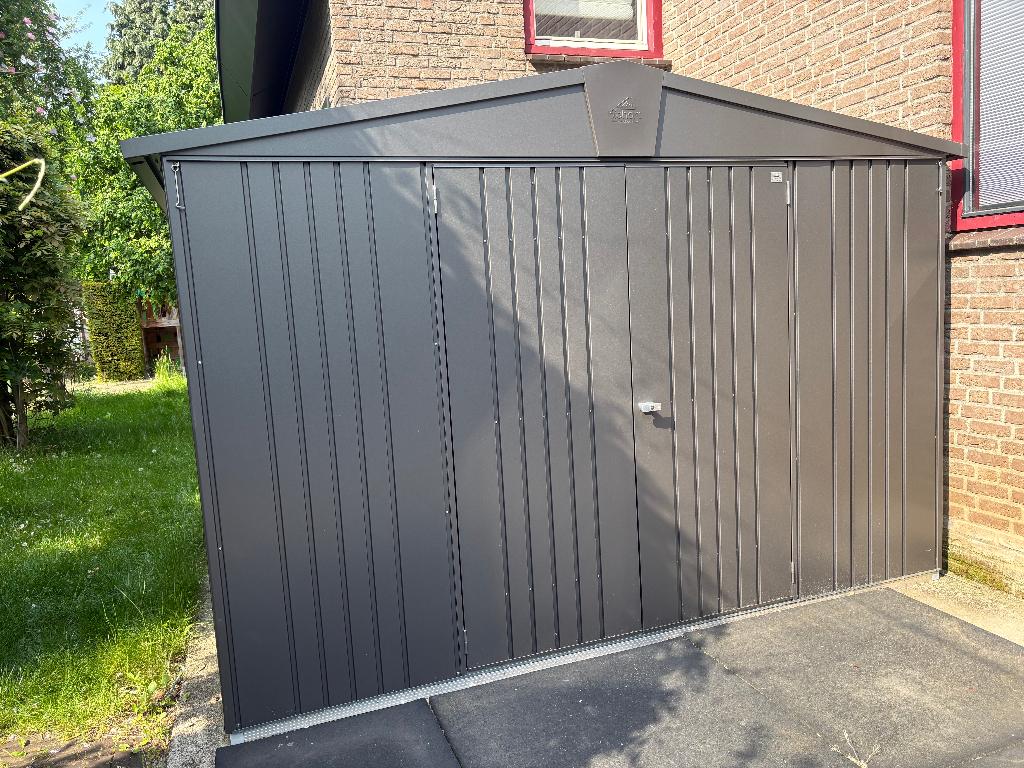 Biohort Europa 5 Tuinhuis 316x228 + Accessoires (2025), 200 tot 400 cm, Tuinhuis, Zo goed als nieuw, Zonder ramen