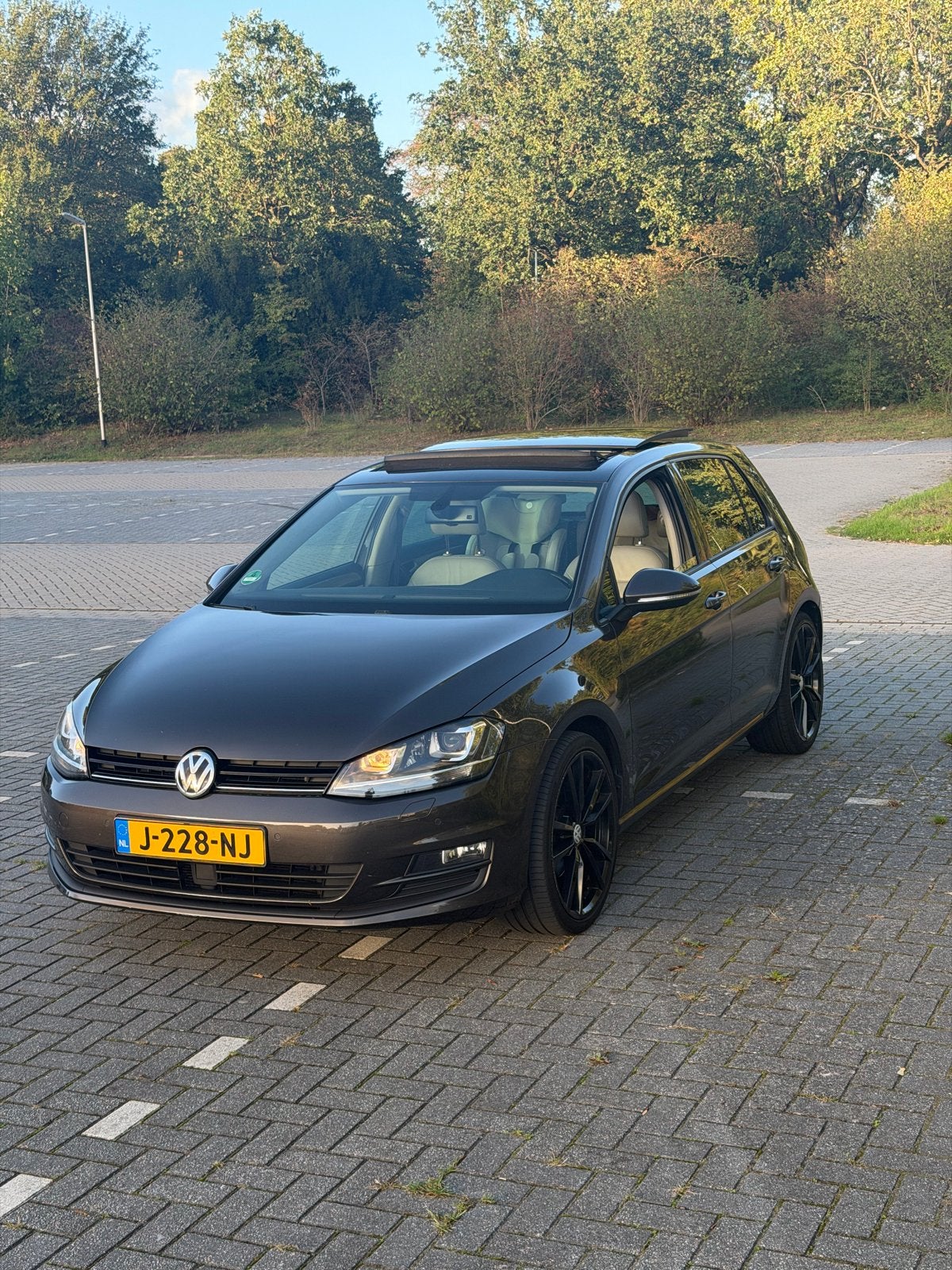 Volkswagen Golf 1.4 TSI 150pk 7-DSG 5D 2014 Bruin, Auto's, Adaptive Cruise Control, 4 cilinders, Bruin, 650 kg