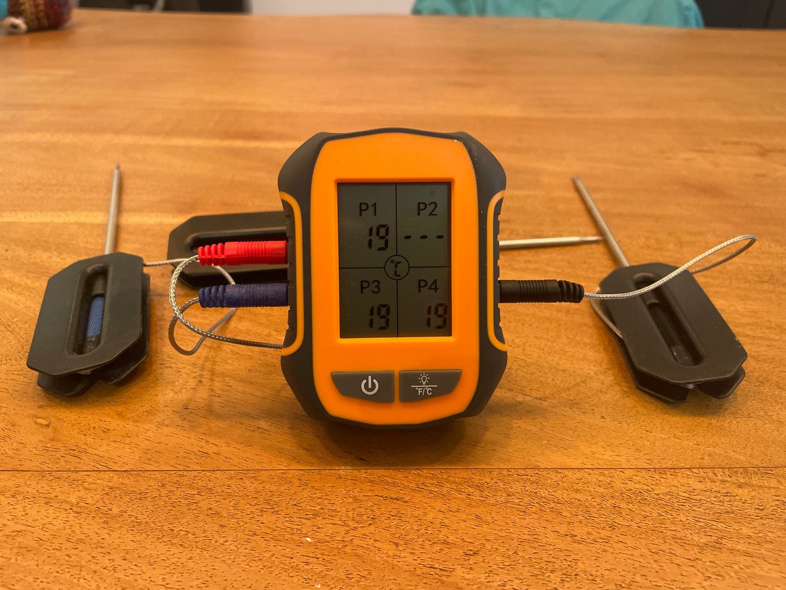 Thermometer bbq, Ophalen of Verzenden, Zo goed als nieuw