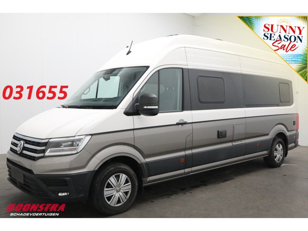 Volkswagen Crafter Grand California 680 2.0 TDI 177 PK 4Moti, Automaat, Buscamper of Camperbus, Dopplerlaan 4
9207HC  DRACHTEN, NL