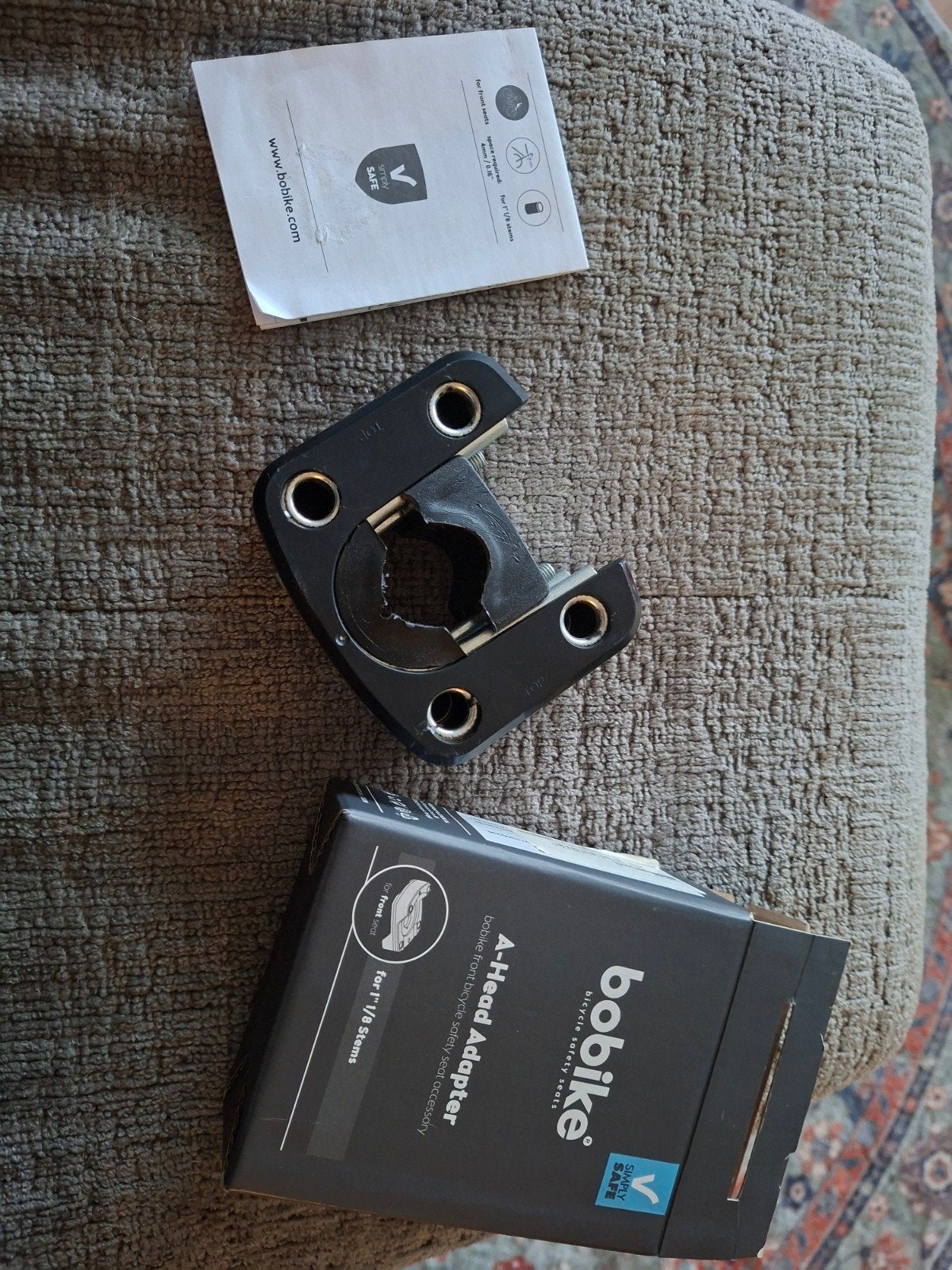Bobike A-head Adapter, Ophalen of Verzenden, Zo goed als nieuw, Voorzitje, Bobike voorzitje