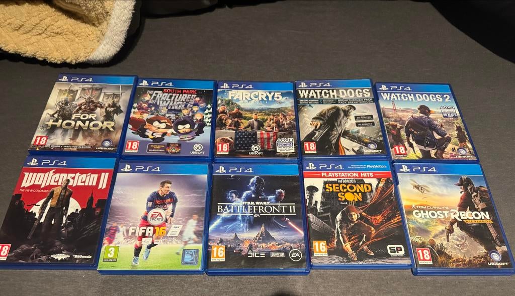 Diverse PS4 games te koop: Actie, RPG, Sport en meer!, Online, Gebruikt, Vanaf 18 jaar, Overige genres