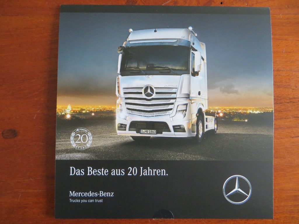 Mercedes-Benz Actros (jubileum-ed.) Das Beste aus 20 Jahren, Ophalen of Verzenden, Nieuw, Mercedes