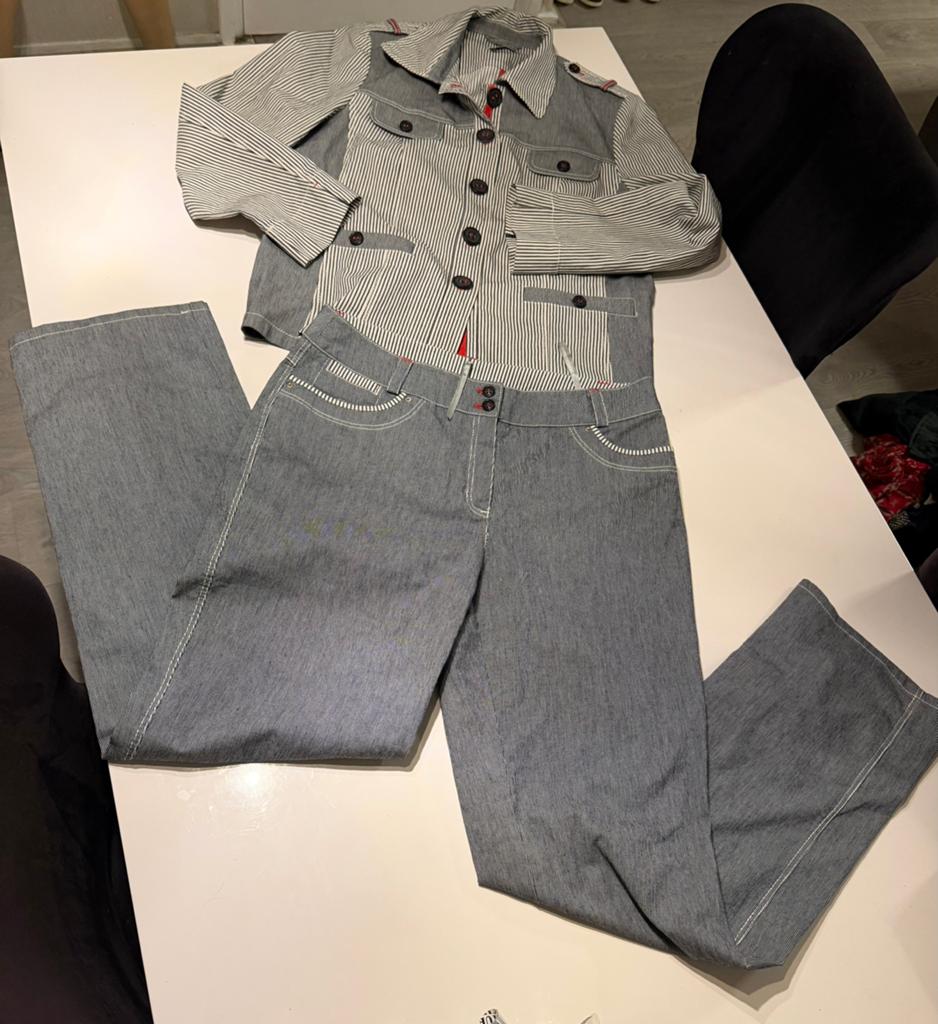 Gelco set van 2 broek en blezar, Ophalen of Verzenden, Nieuw, Maat 42/44 (L)