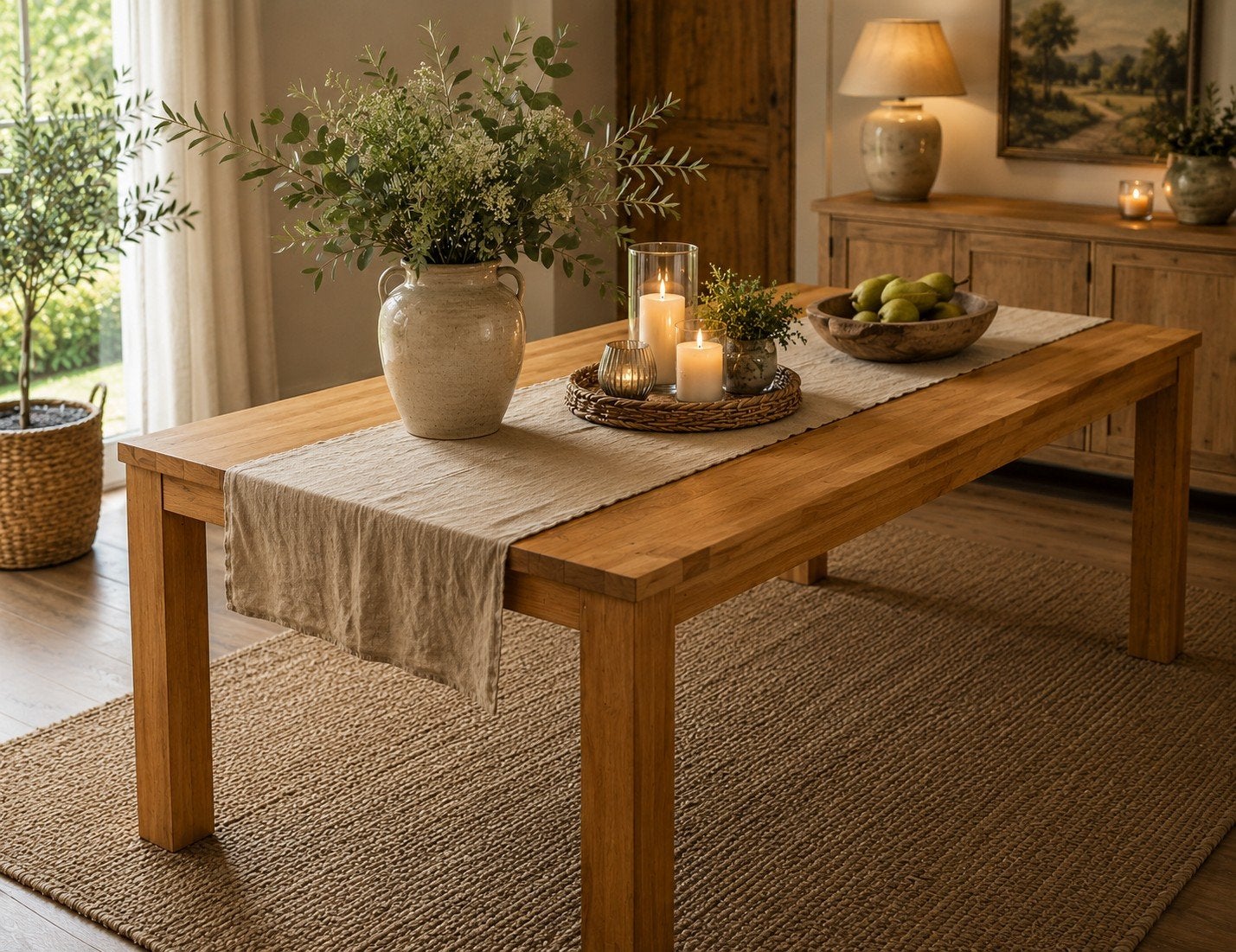 eettafel eiken 200 X 90, Huis en Inrichting, Tafels | Eettafels, Gebruikt, 50 tot 100 cm, 150 tot 200 cm, Vijf personen of meer