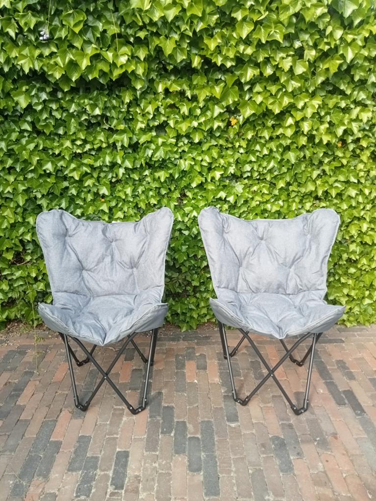 Camping stoelen, vlinder stoel, opklapbare stoelen, Ophalen, Campingstoel