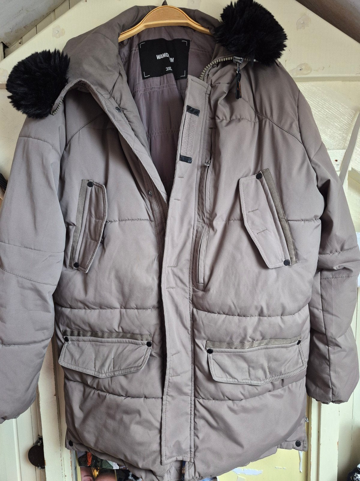 heren winterjas, Overige maten, Ophalen of Verzenden, Zo goed als nieuw, WAM Denim