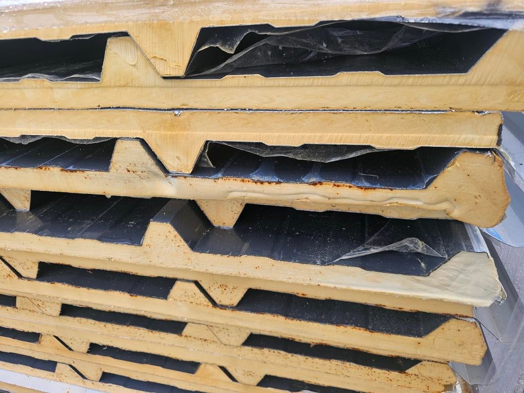 Dakpanelen 30mm Ecopaneel - Diverse Lengtes, Gebruikt, Onbekend, Ophalen of Verzenden, Onbekend