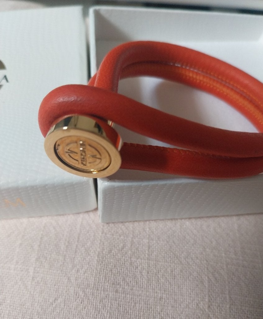 Mi Moneda  Armband, Sieraden, Tassen en Uiterlijk, Ophalen of Verzenden, Nieuw, Overige kleuren, Leer