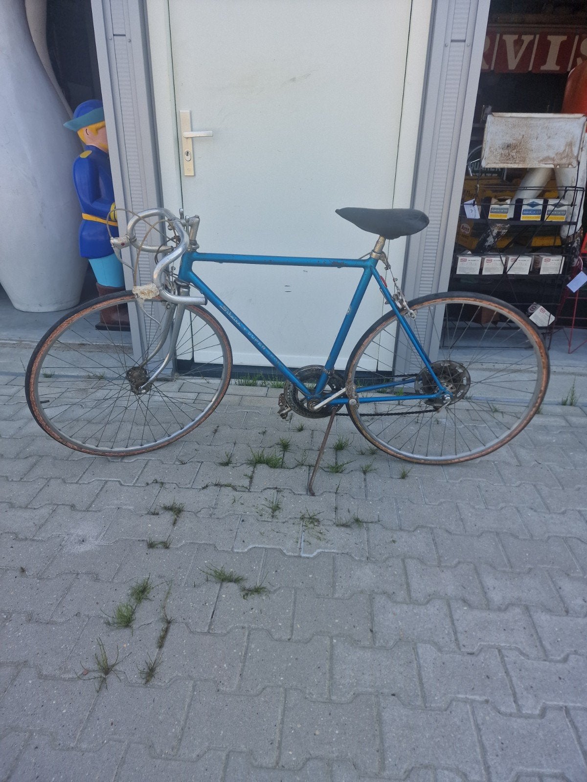 Vintage Schwinn wielren fiets racefiets, Ophalen, Jaren '60 of nieuwer, Velgrem, 59 cm of meer