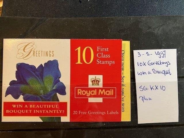 GB Greetingstamps KX10, Verzenden, Postfris