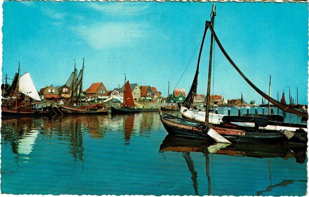 Volendam., Ophalen of Verzenden, 1960 tot 1980, Gelopen, Noord-Holland