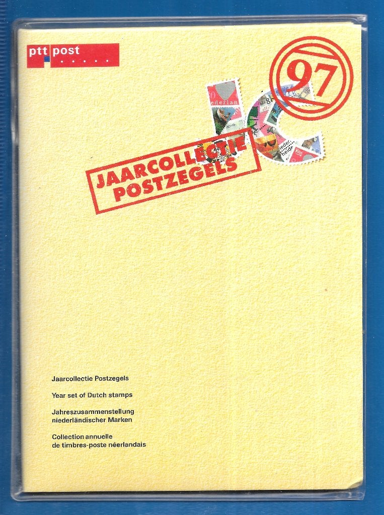 Nederland Jaarcollectie Postzegels 1997, Postzegels en Munten, Postzegels | Nederland, Ophalen of Verzenden, Na 1940, Postfris