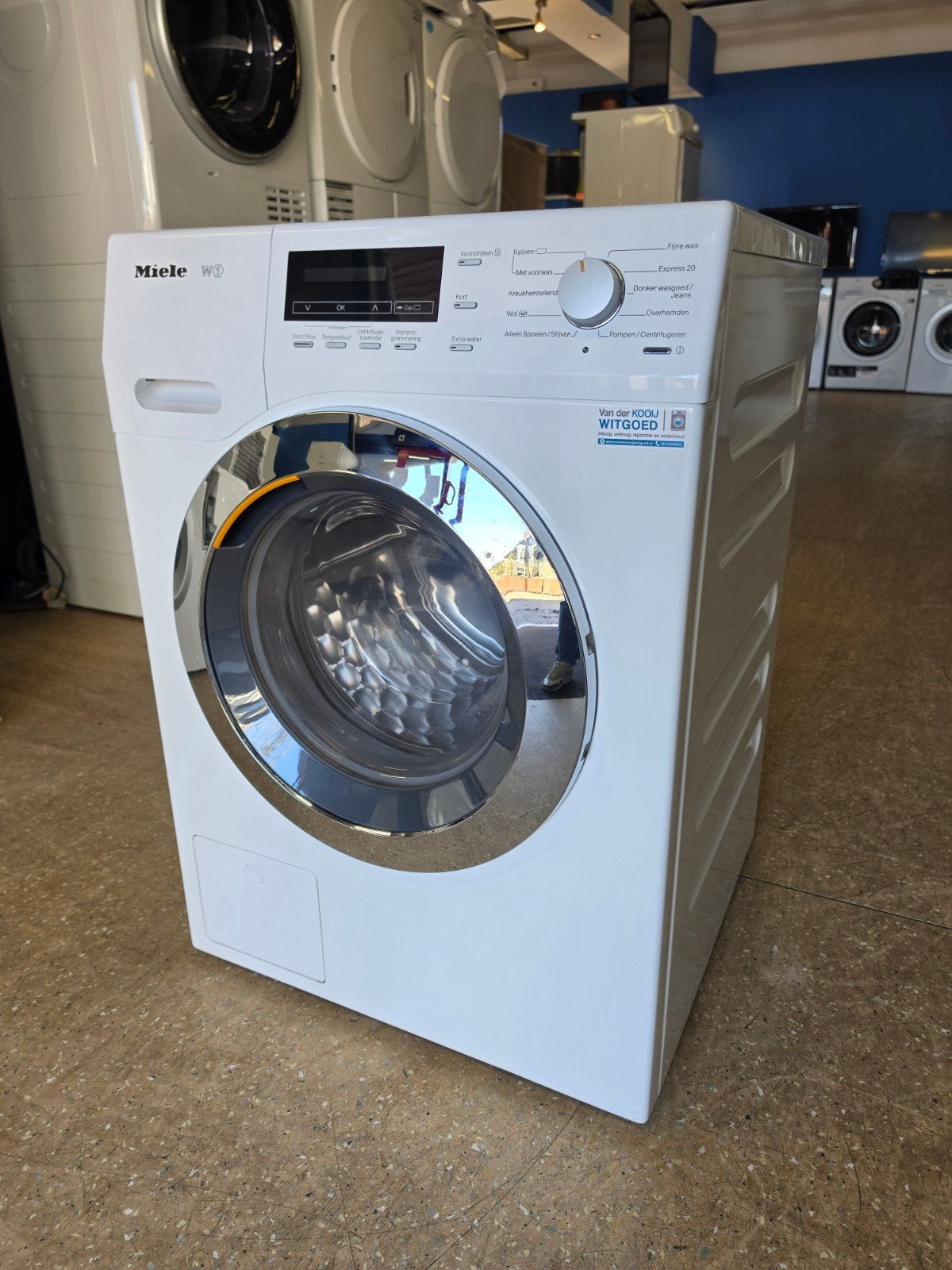 Miele WKE 130 WPS wasmachine | 8 kilo | Gratis thuis 🚚✅️, Jirnsum, 8 tot 10 kg, Energieklasse A of zuiniger, Ophalen of Verzenden