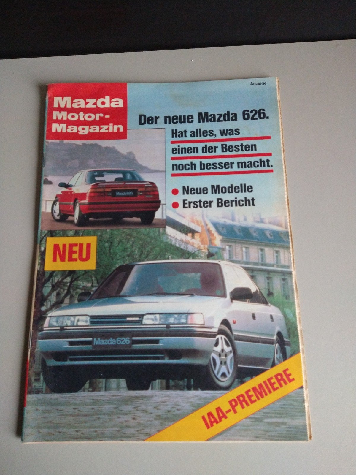 Mazda Motor-Magazin: De nieuwe Mazda 626 (IAA-Premiere), Ophalen of Verzenden, Gelezen, Overige typen
