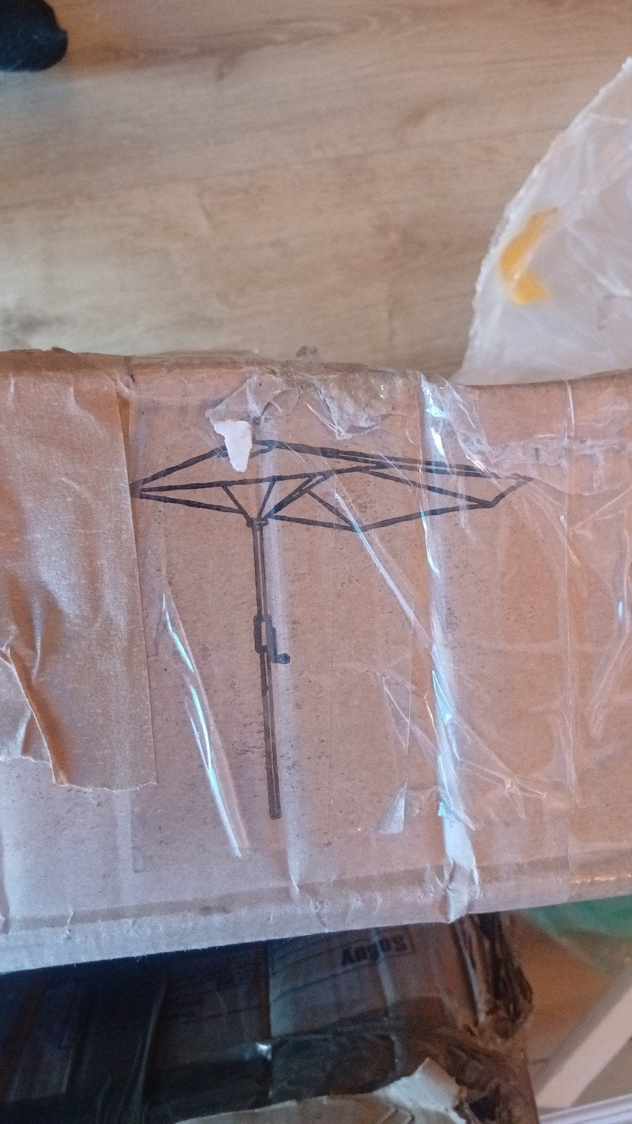 nieuwe balkon parasol, Tuin en Terras, Ophalen of Verzenden, Nieuw, 1 tot 2 meter