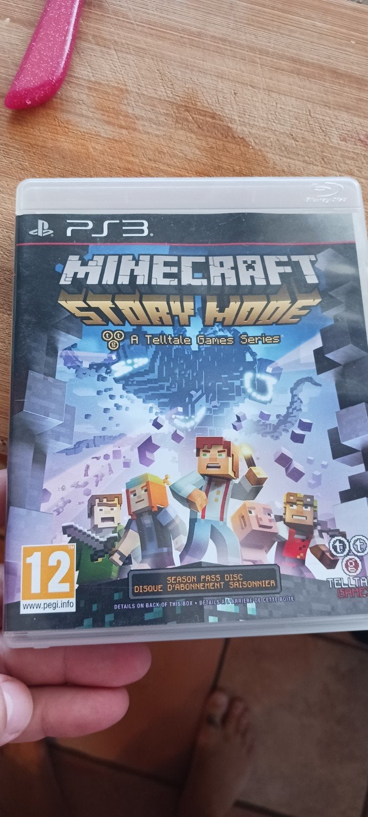 Minecraft Story Mode PS3 - Telltale Games Series, Gebruikt, 1 speler, Vanaf 12 jaar, Ophalen