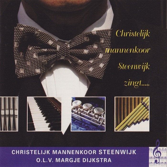 SALE->CD CHR.MANNENKOOR STEENWIJK-Christelijk Mann > 100%, Ophalen of Verzenden, Zo goed als nieuw, Gospel