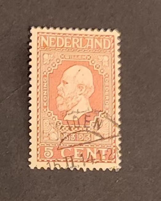 nederland nvph 92 b, Postzegels en Munten, Postzegels | Nederland, Verzenden, T/m 1940, Gestempeld