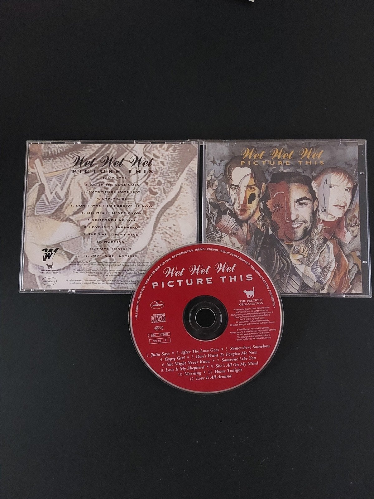 Wet Wet Wet - Picture This (CD), Gebruikt, Pop, Ophalen of Verzenden, Inclusief doosje