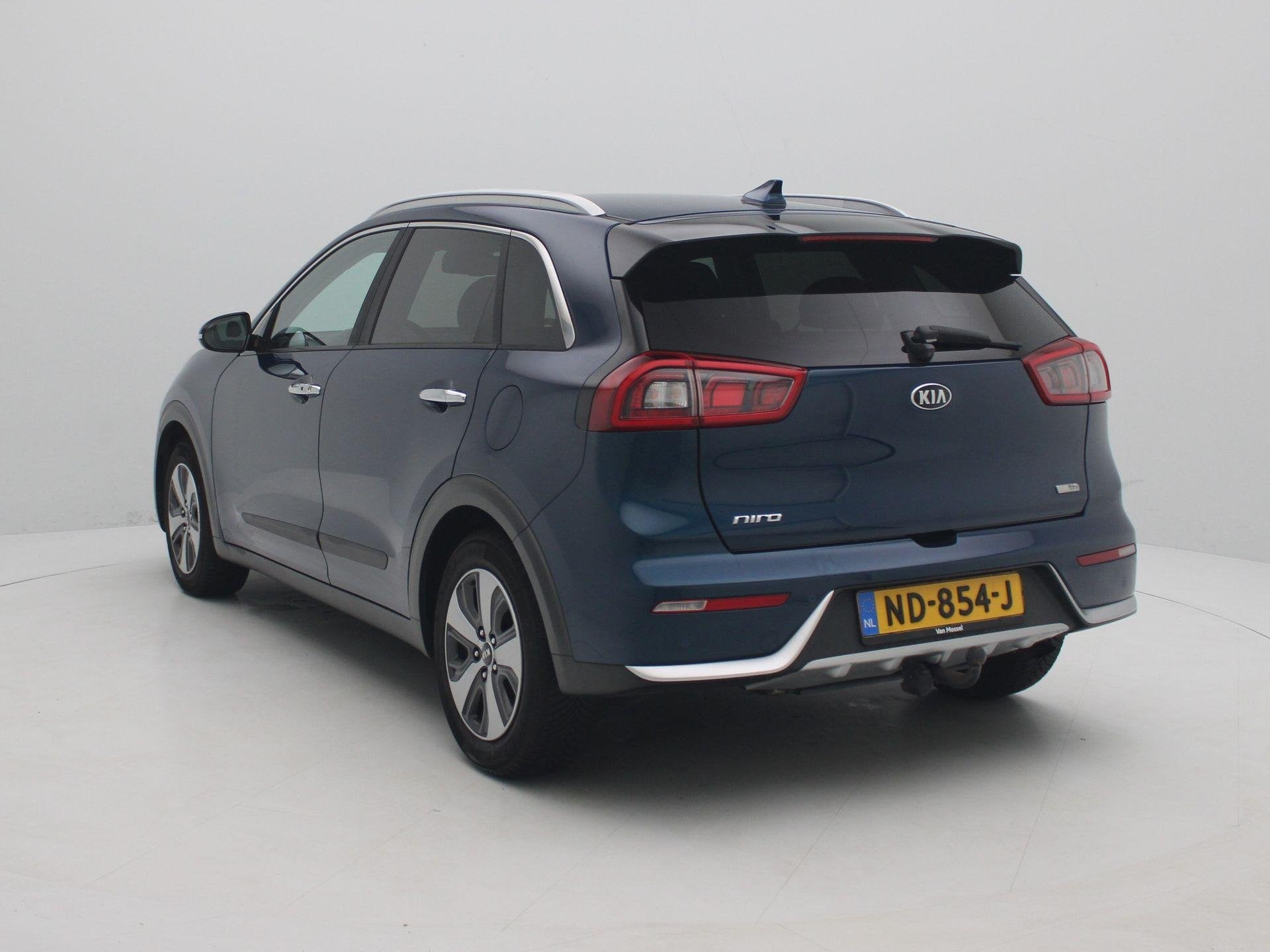 Kia Niro 1.6 GDi Hybrid BusinessLine | Achteruitrijcamera |, Auto's, 12 maanden, Euro 6, Blauw, 26 km/l